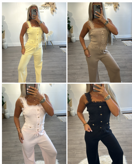 Our frill side loungewear sets