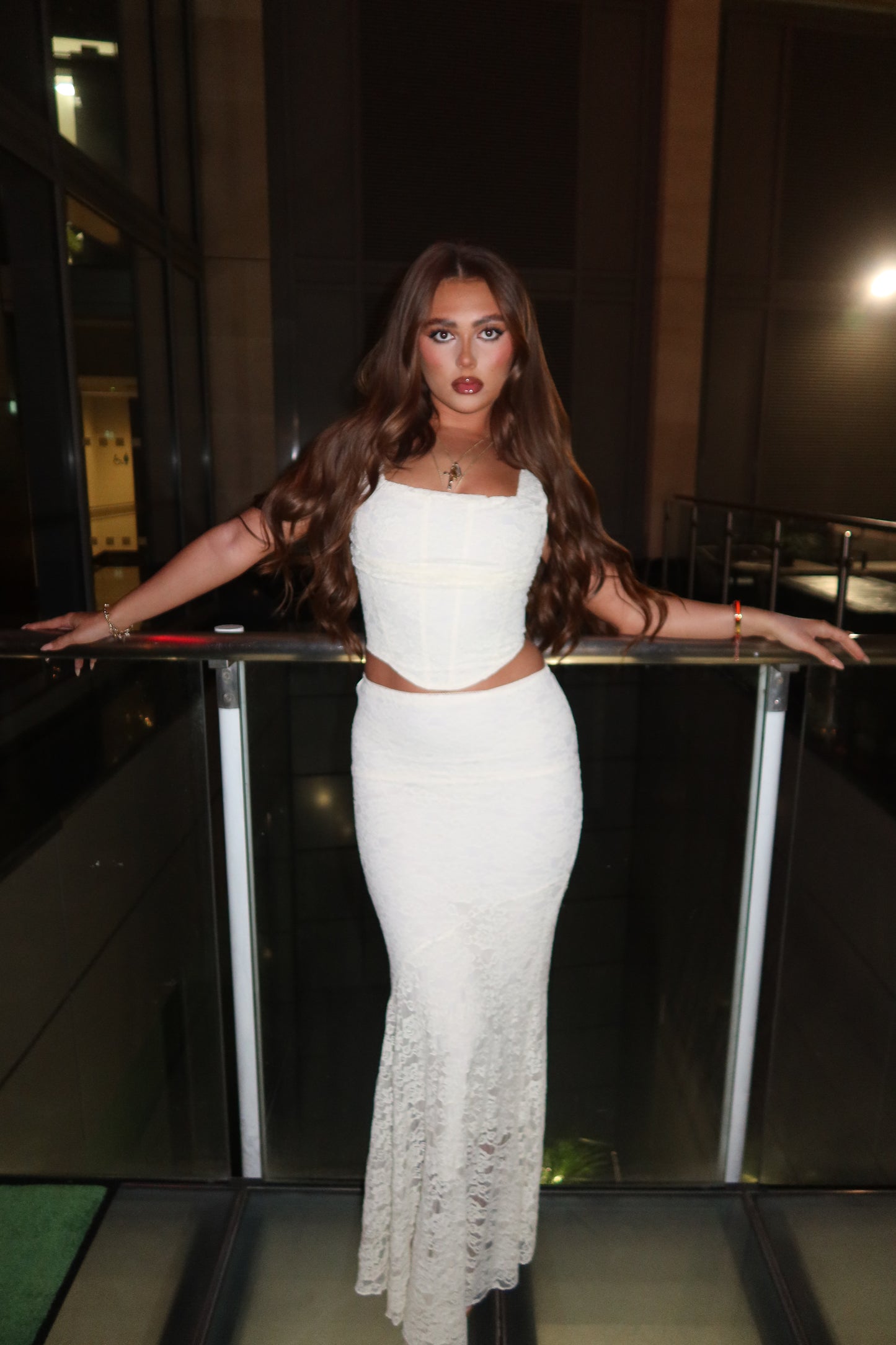 The ‘SANDY’ corset maxi coord