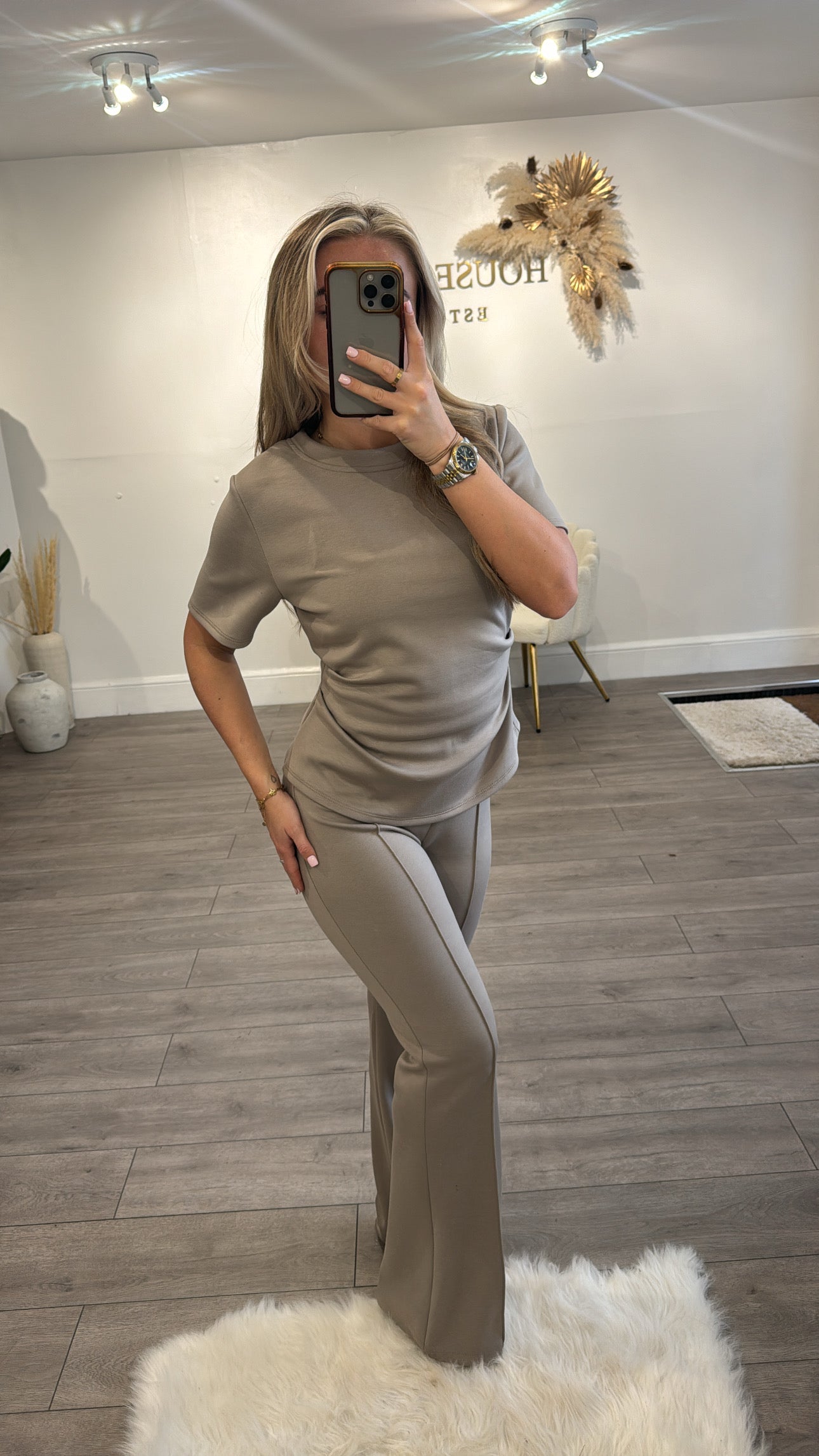 Our ruched side loungewear set
