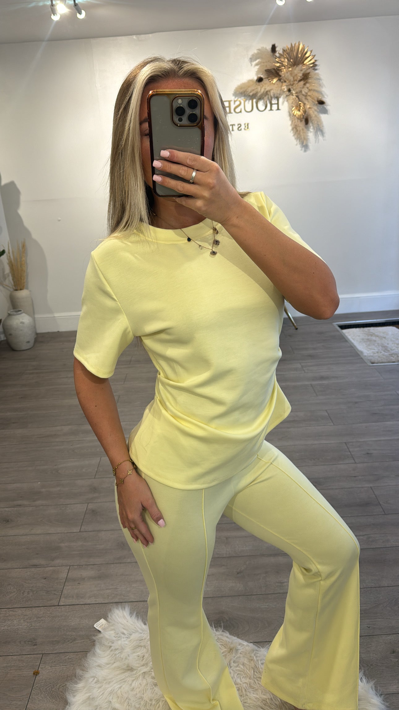 Our ruched side loungewear set